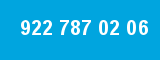922 787 02 06 922 787 02 06